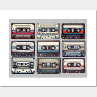 Old Cassettes Posters and Art
